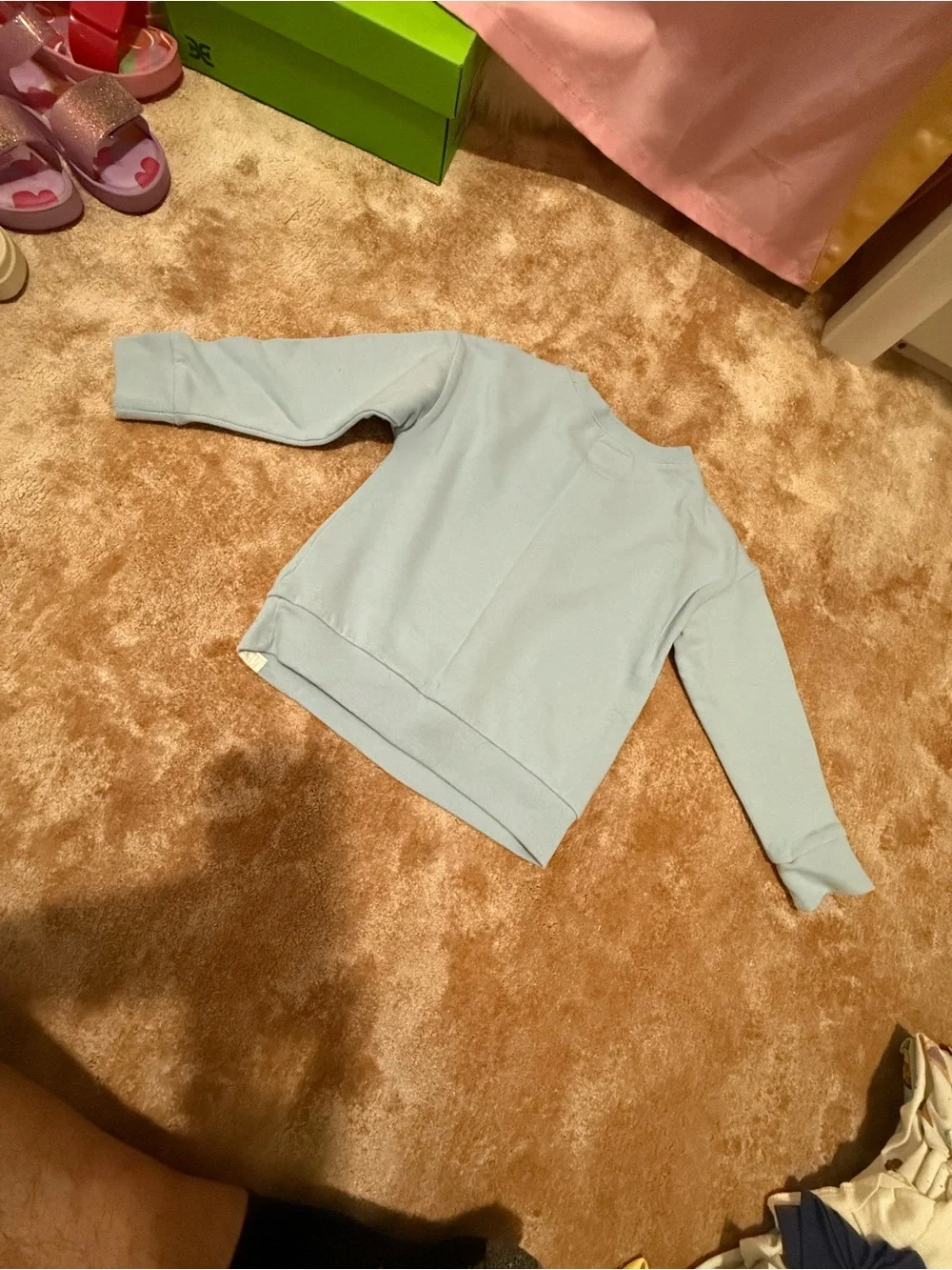 GAP Light Blue Donald Duck Graphic Sweatshirt